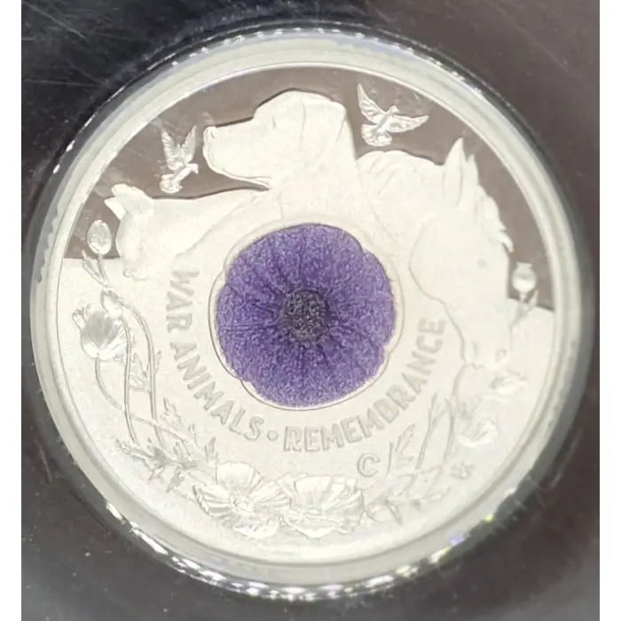 2024 War Animals Remembrance Silver Proof