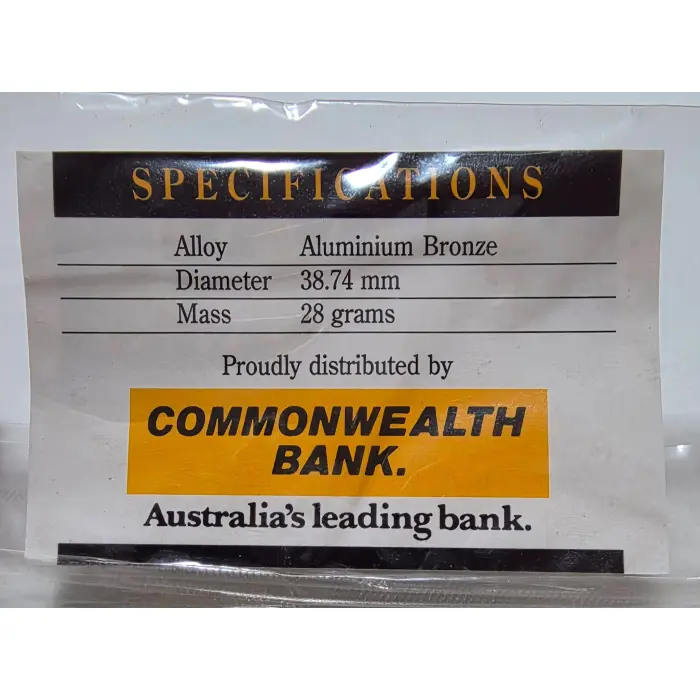 1988 Australia $5 Commemorative Coin – Parliament House Opening – Sealed