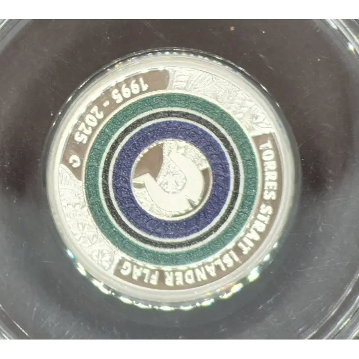 2025 Islander People, Islander Flag Silver Proof
