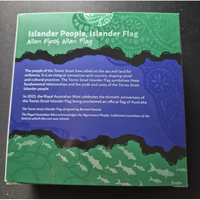 2025 Islander People, Islander Flag Silver Proof