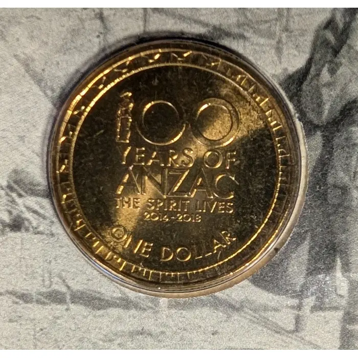 2012 50c DIAMOND JUBILEE PNC and 2014 $1 100 YEARS OF ANZAC PNC