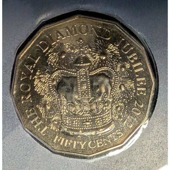 2012 50c DIAMOND JUBILEE PNC and 2014 $1 100 YEARS OF ANZAC PNC