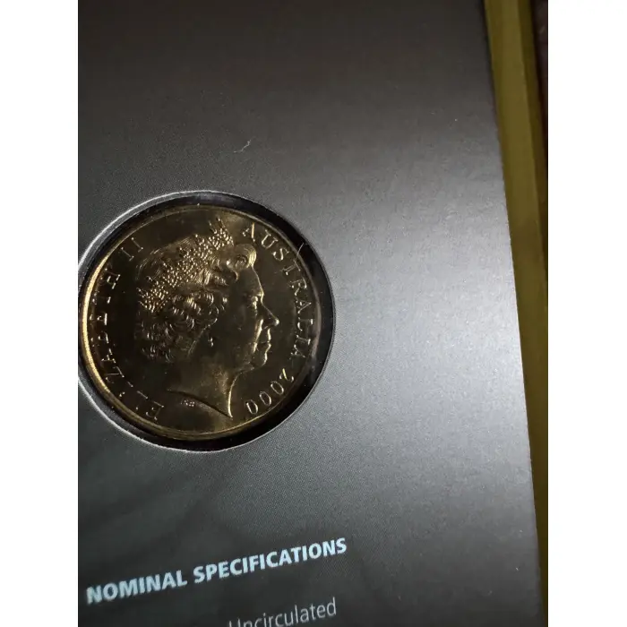 2000 Australia’s First Victoria Cross $1 uncirculated coin pack 