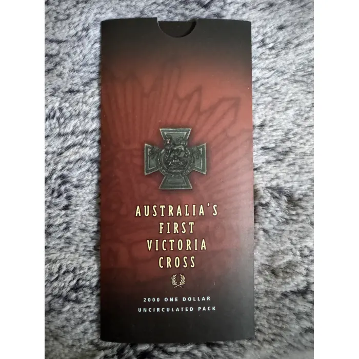 2000 Australia’s First Victoria Cross $1 uncirculated coin pack 