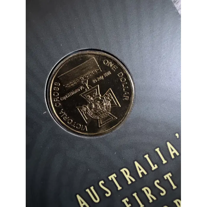 2000 Australia’s First Victoria Cross $1 uncirculated coin pack 