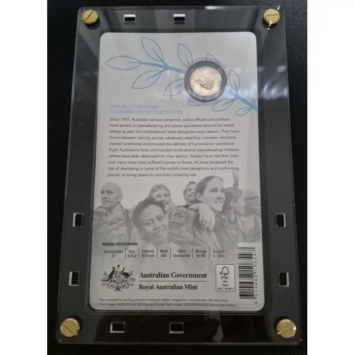 2022 Peacekeeping C Mint