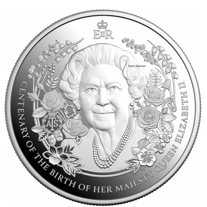 2026 $5 Her Majesty Queen Elizabeth II Centenary of Birth 1oz Fine Silver PROOF Coin