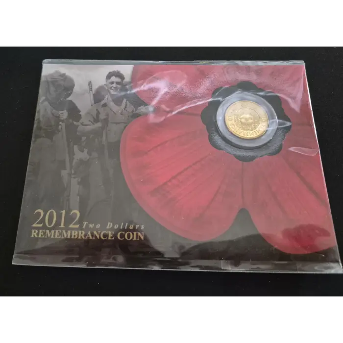 2012 Remembrance Gold Poppy 