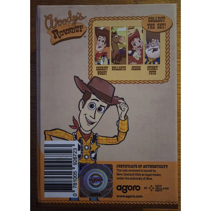 Woody’s Roundup Jessie 1oz Silver Coin – Collector Release