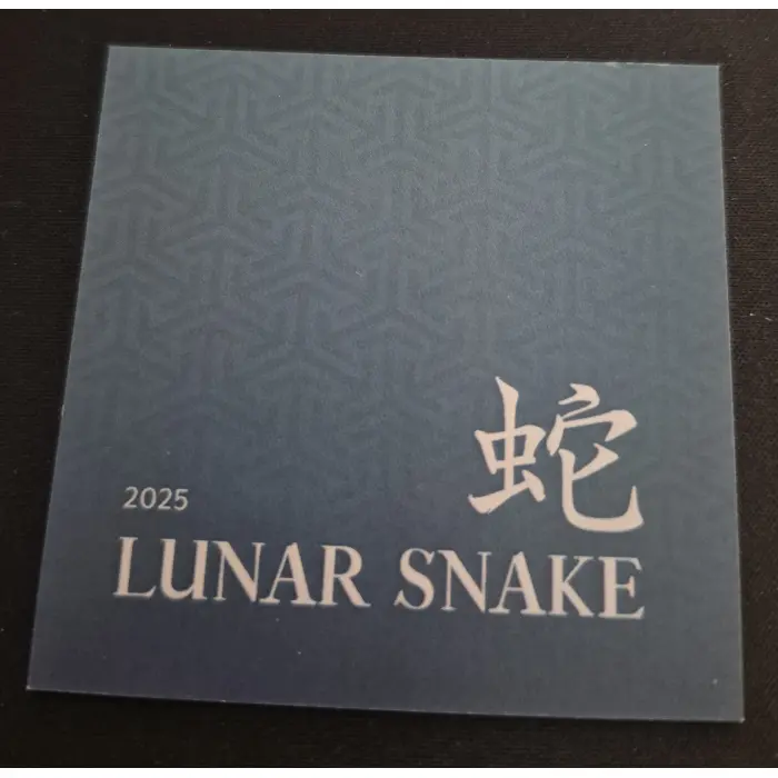 2025 Year of The Snake 🐍 Silver