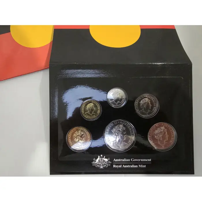 2021 50th Anniversary of the Aboriginal Flag 6 Coin Mint Set