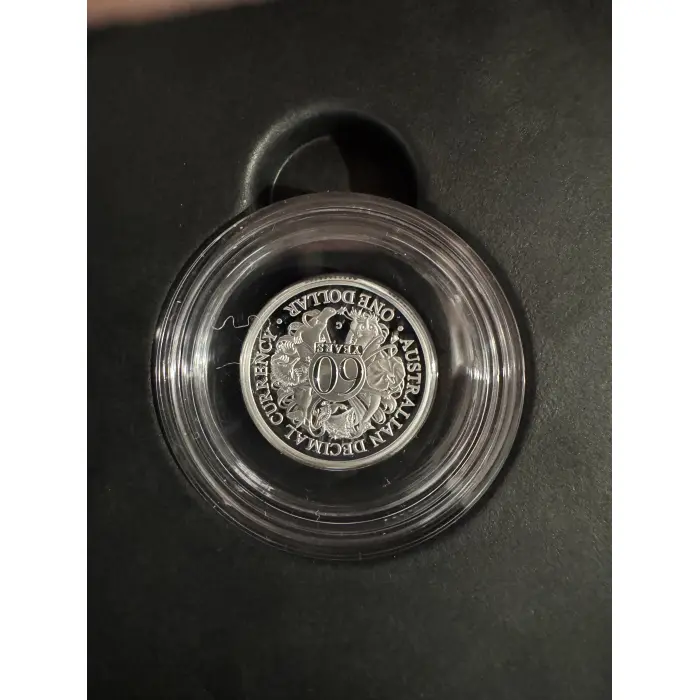 RAM 2026 $1 Silver Proof 60 years Anniversary Australia Decimal Currency