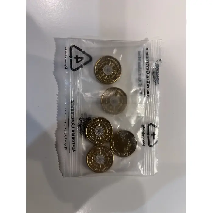 2022 $2 Frontline Workers Coin Bag – 5 Uncirculated Coins – Royal Australian Min