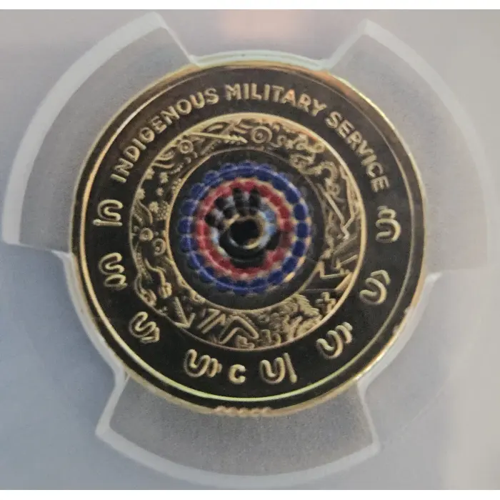 2021 $2 Indigenous Military Service 'C' Mintmark – PCGS MS67