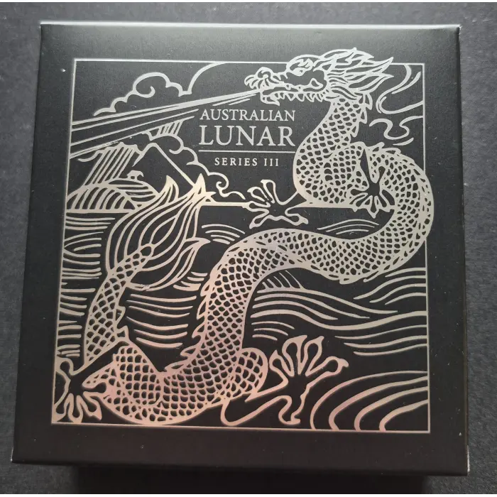 2024 Year of Dragon 🐉 Half oz Silver