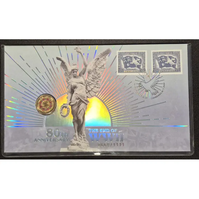 2025 End Of WWII 80th Anniversary PNC 