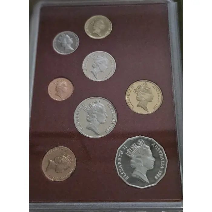1988 Australian Bicentenary Proof Coin Set 