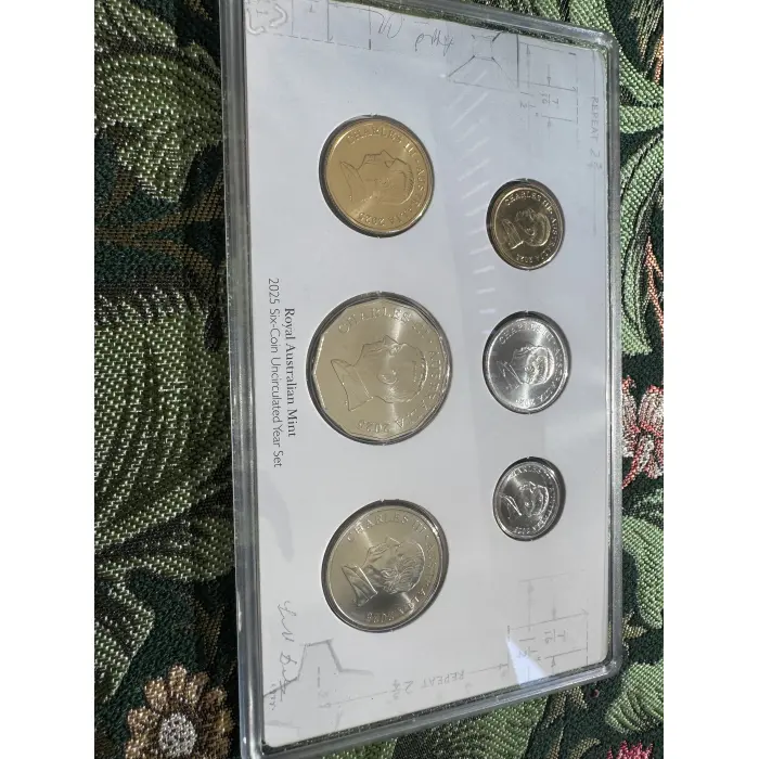 2025 Six Coin Uncirculated Mint Year Set 