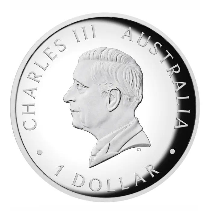 2026 KANGAROO - HIGH RELIEF - COLOURED - 1 OZ SILVER PROOF 