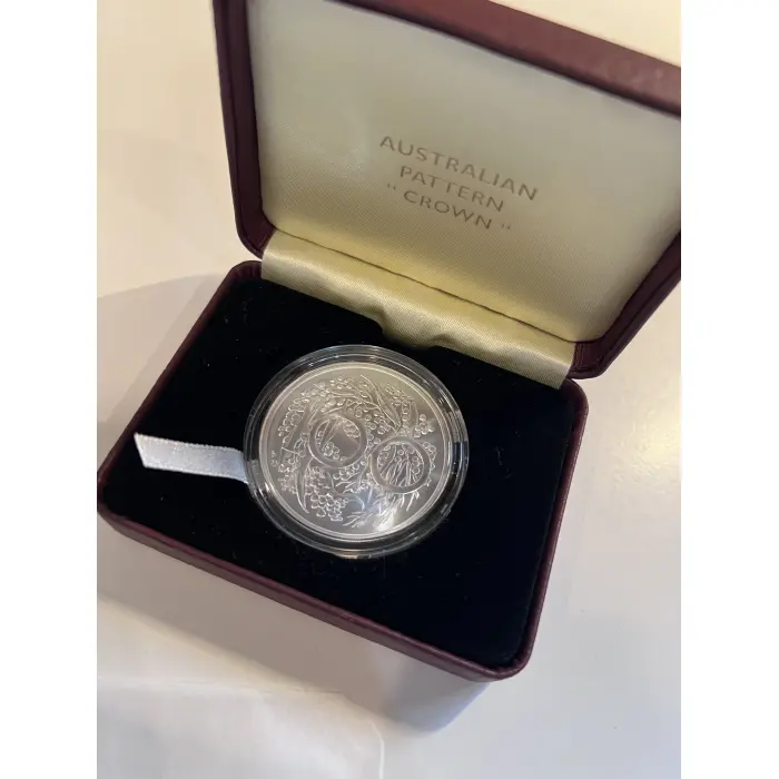 2024 ACR Swan Pattern Crown Silver Uncirculated Coin #1000/1500 COA