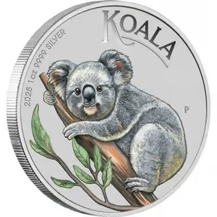 2025 ANDA Special Koala 1oz Silver Coloured Bullion Coin