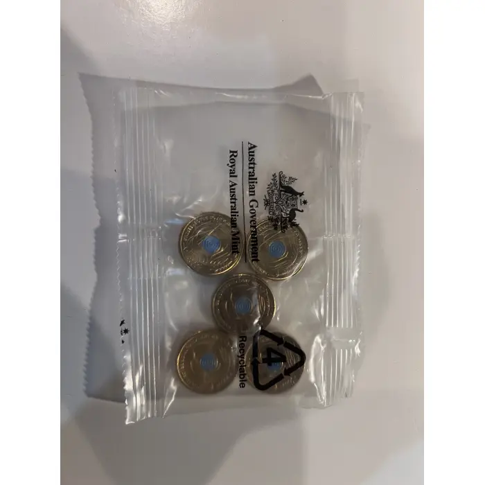 2024 $2 Australian Peacekeeping Coin Bag – 5 Uncirculated Coins – Royal Australi