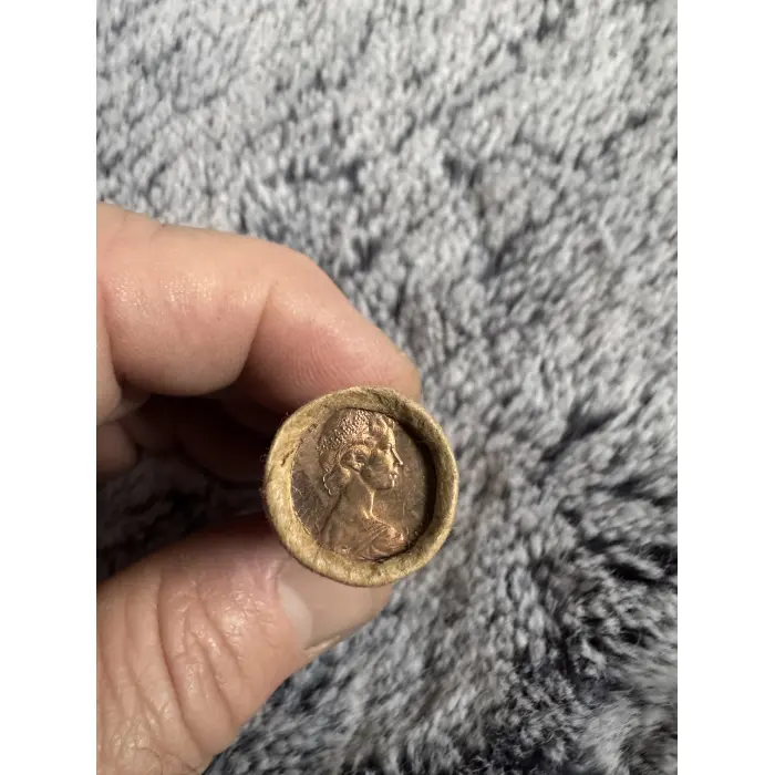 1987 RAM 1 cent coin roll