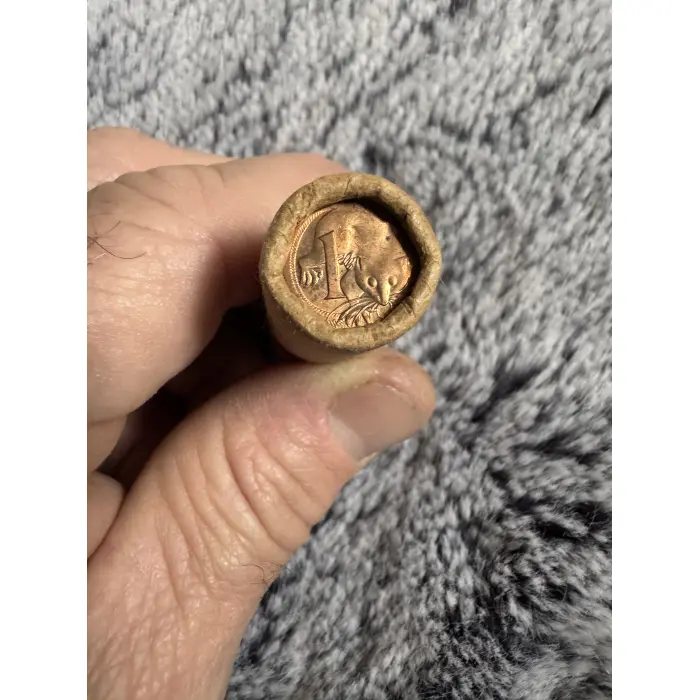 1987 RAM 1 cent coin roll