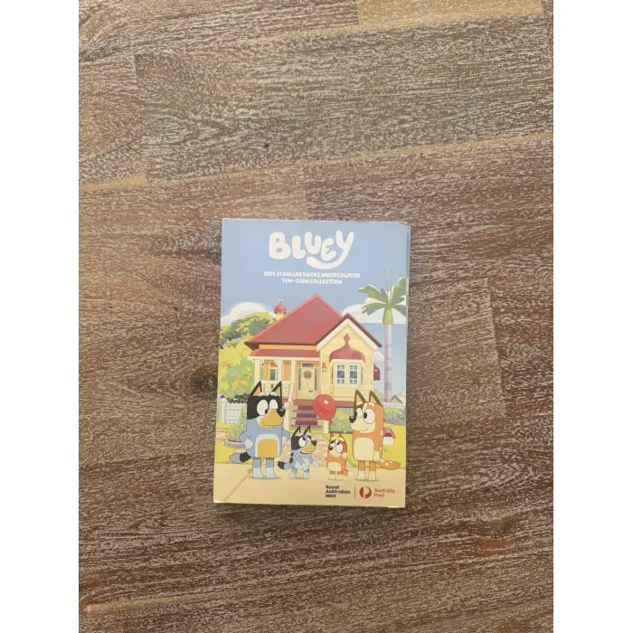 2024 $1 Bluey 10 Coin Set Uncirculated 