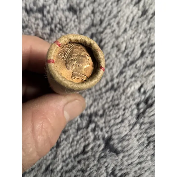 RAM 1980 1 cent coin roll 
