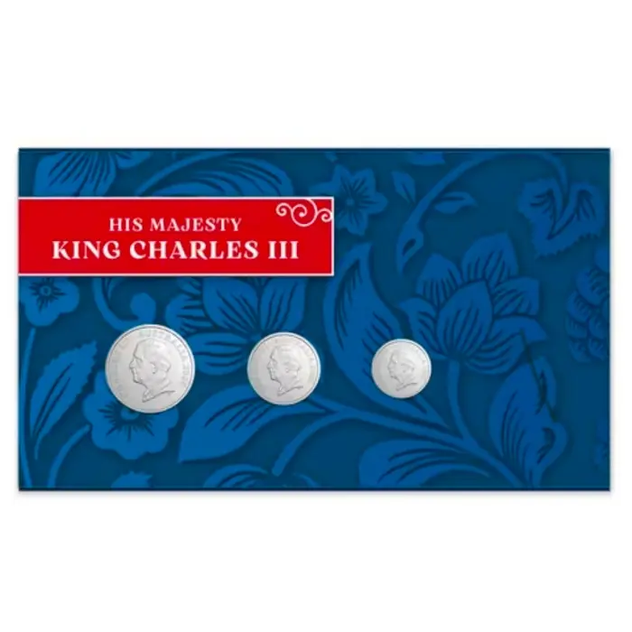 2025 King’s Birthday Three Coin Postal Numismatic Cover (PNC)