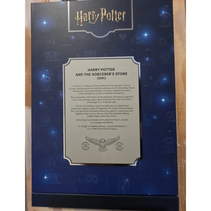 HARRY POTTER™ and the Sorcerer's Stone Silver Collectible Foil