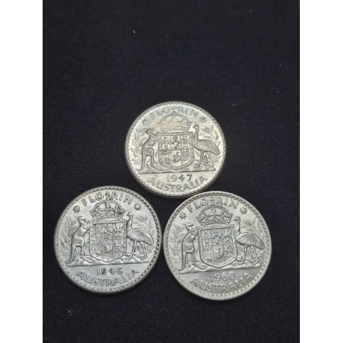 BULK SILVER FLORINS!