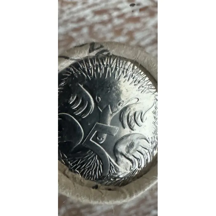 2024 ROYAL AUSTRALIAN MINT PREMIUM 6 ROLLED COIN SET.       5c Roll Cud Error