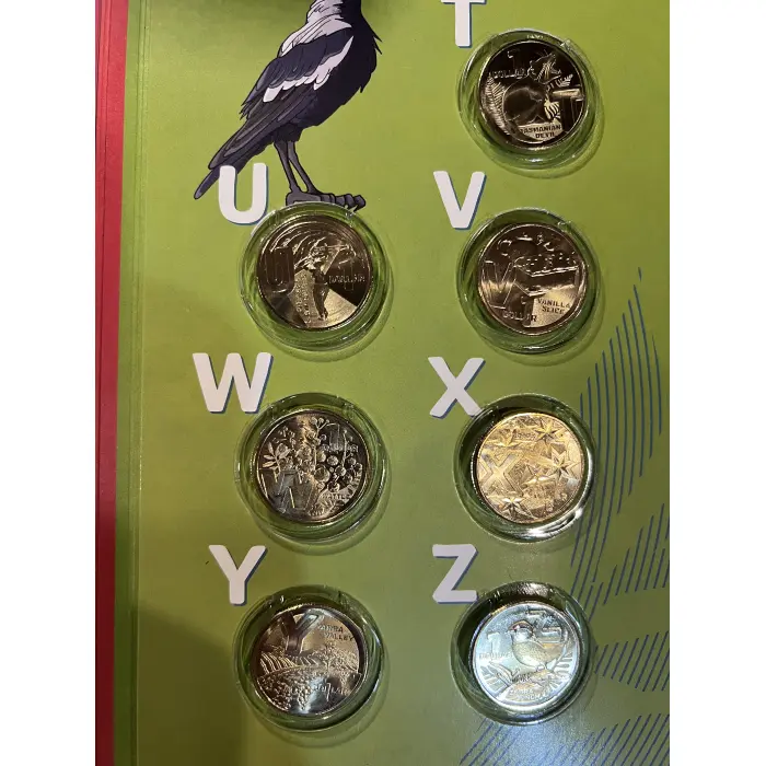 2022 $1 Great Aussie Coin Hunt III A–Z Full Set in Official Folder – 26 Uncircul