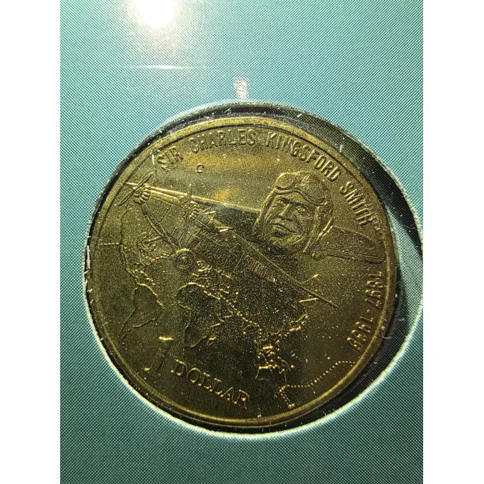 1997 $1 UNC Charles Kingsford Smith