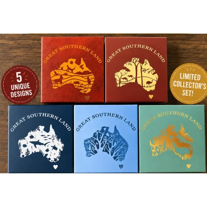 Great Southern Land – Complete Set of 5 Releases | Perth Mint | Collector Set