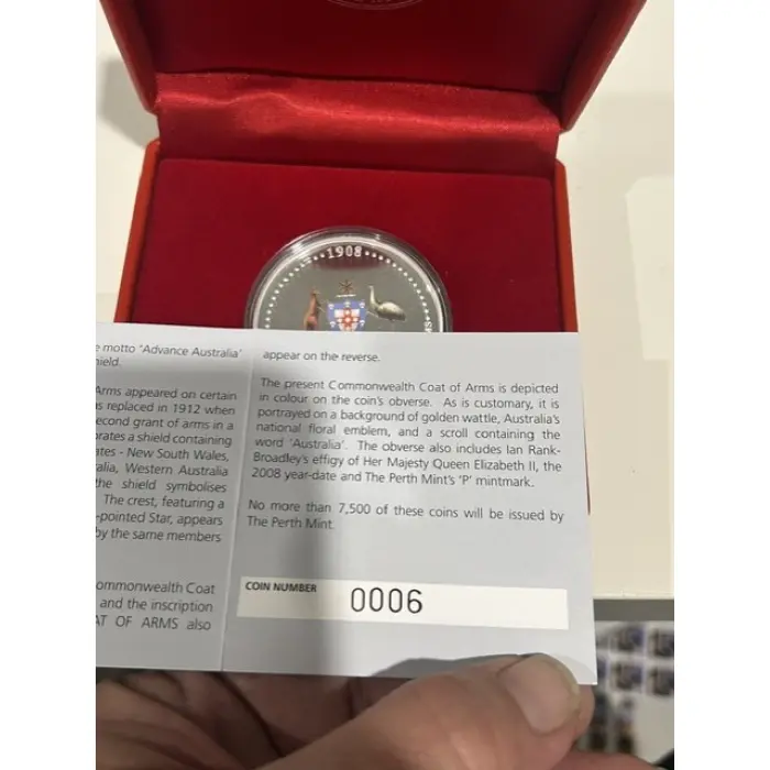 2008 AUSTRALIAN COMMONWEATH COAT OF ARMS