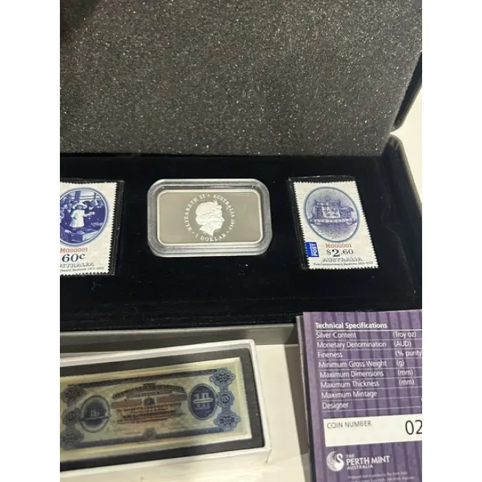 2013 Australia $1 100th Anniversary of Australia's First Bank Note Coin