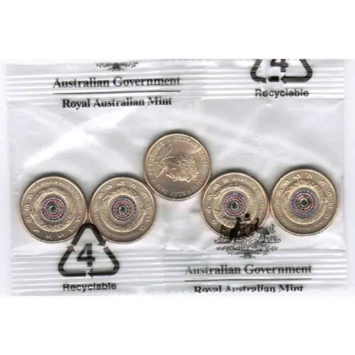 2021 $2 Indigenous Military Service Coin Bag – 5 Uncirculated Coins – Royal Aust