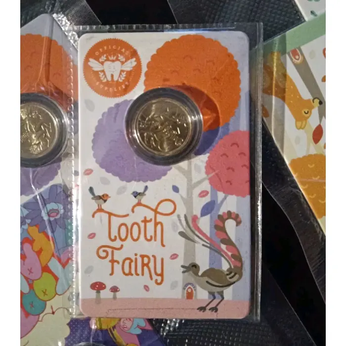  2025 $2 TOOTH FAIRY ON CARD UNCIRCULATED  COIN