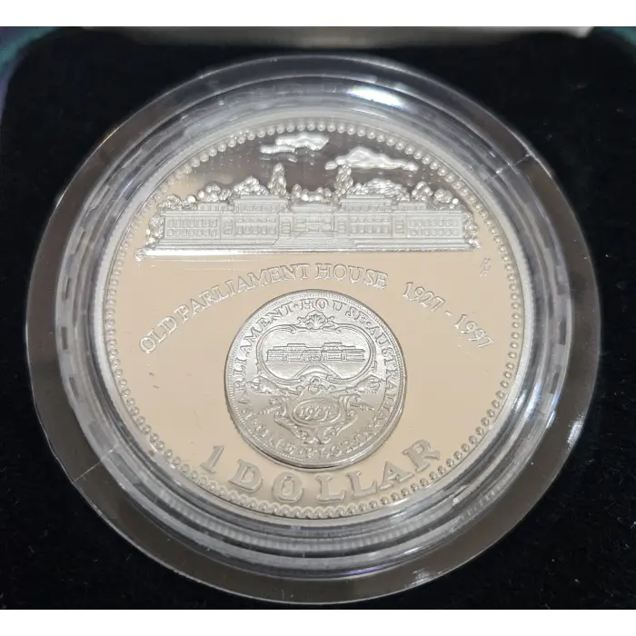 1988 Old Parliament House Silver Proof $1