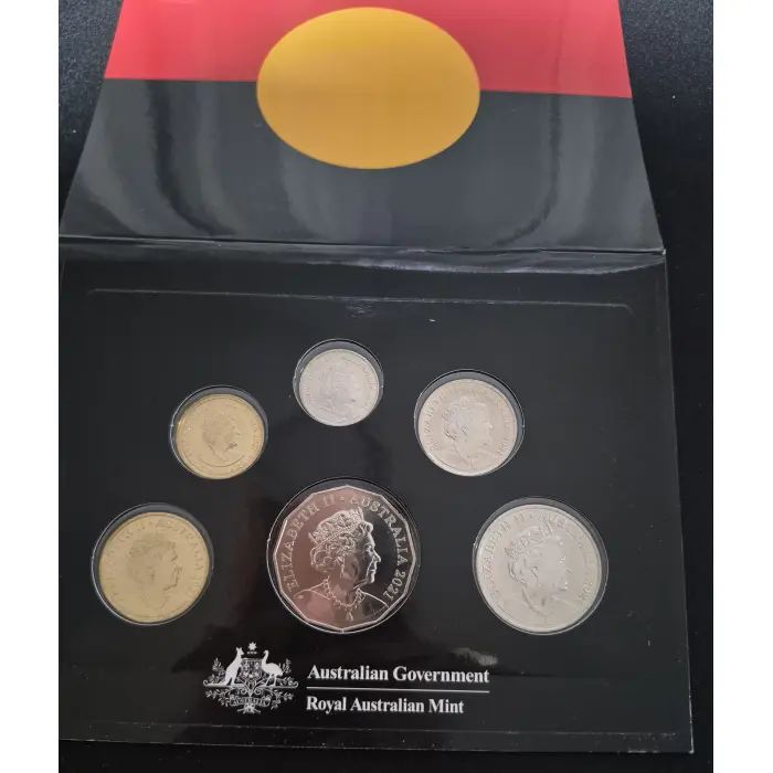 2021 Aboriginal Flag Unc Year Set