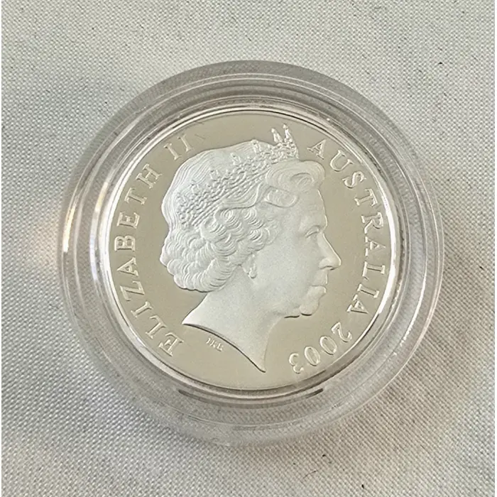 2003 $1 Korean War Commemorative Silver Proof Coin – No. 669 of 15,000
