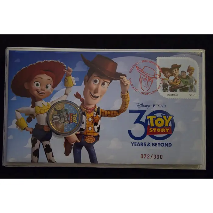 🤠🎬 **2025 $1 Toy Story “30 Years & Beyond” Limited Edition PNC – No.