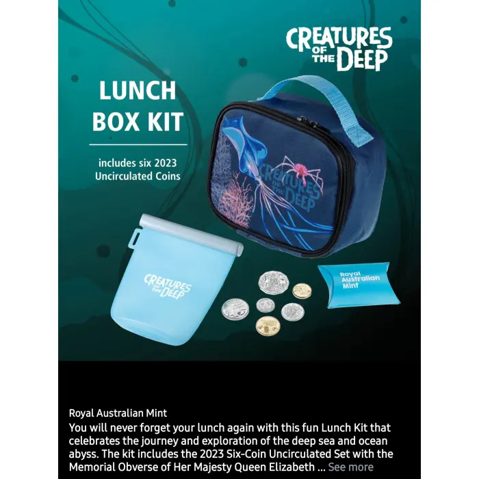 2023 Creatures Of The Deep Lunch Kit 