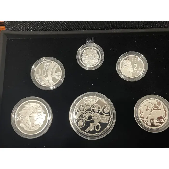 2026 silvef 6 coin silver limited proof boxed proof set 