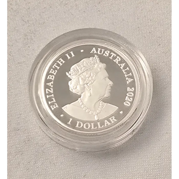 2020 Eureka Australia's Gold Rush $1 Silver Proof Coin – No. 1472 of 5000
