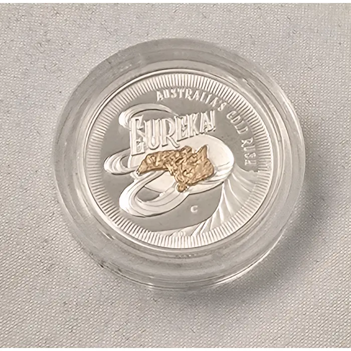 2020 Eureka Australia's Gold Rush $1 Silver Proof Coin – No. 1472 of 5000