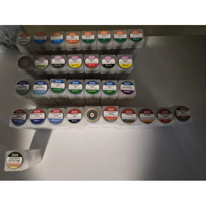 2012 to 2026 $2 Roll Collection 